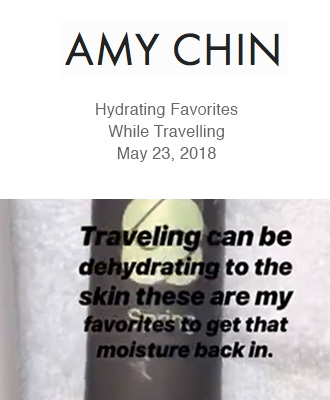 Amy Chin Beauty Travel Stories With Saison Organic Skin Care
